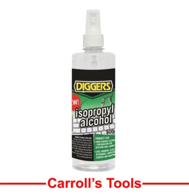 $16.98 • Buy Diggers Isopropyl Cleaning Alcohol 125ml/500ml