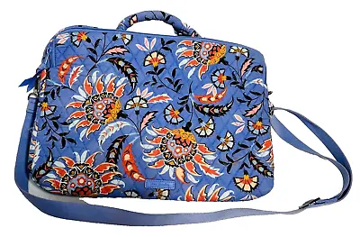 Vera Bradley Floral Lavender Mural Garden Laptop Bag Sleeve 14  • $16.99