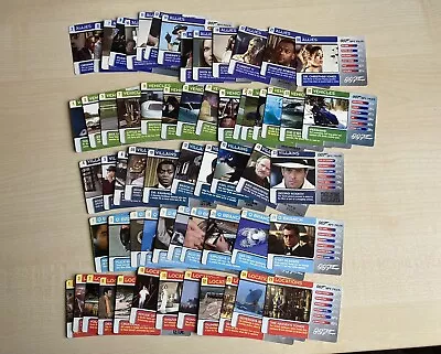 James Bond 007 Spy Files Cards X 61 2002. • £10