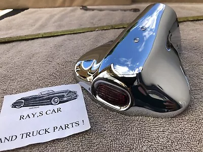 New Single Vintage Style Exhaust Tip With A Red Jewel On Them ! Car / Truck • $29.99