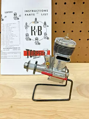 1953 K & B Torpedo .32 C/l/ff Engine • $88