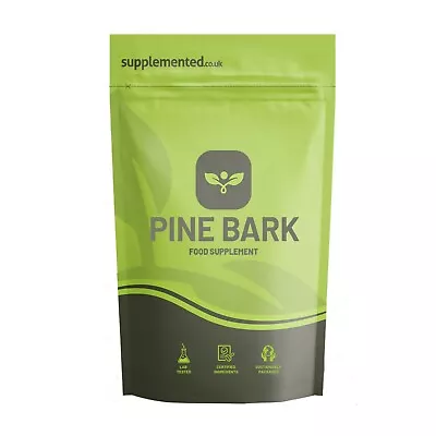 French Maritime Pine Bark Extract 100mg 98% 90 Tablets Vegan Similar Pycnogenol • £6.99