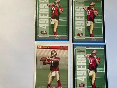 $6.59 • Buy Lot Of 4 Alex Smith Rookie Cards 
