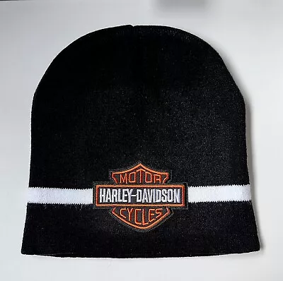 HARLEY-DAVIDSON Beanie Hat One Size Fits All Brand New Knitted • $16.99