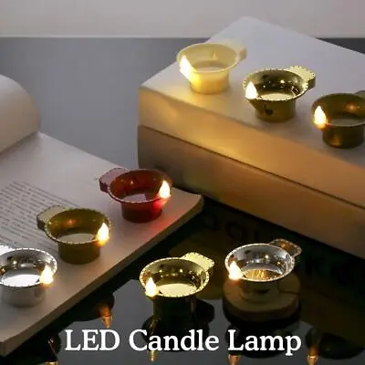 Water Sensor Light NEW Diwali LED Candle Lamp Small Decorative Oil Floating U9C2 • £11.20