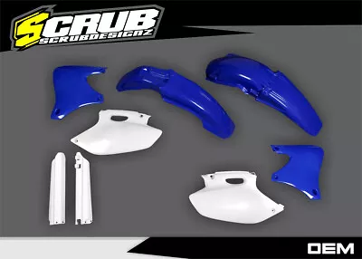 Yamaha WR400F WR426F 1998 1999 WRF 400 426 White / Blue Plastic Body Kit • $239.90