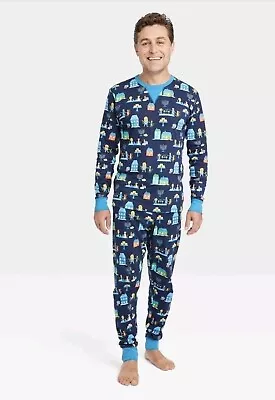 NEW Men's Hanukkah Lions Print Matching Family Pajamas Unisex Size SMALL • $8.88