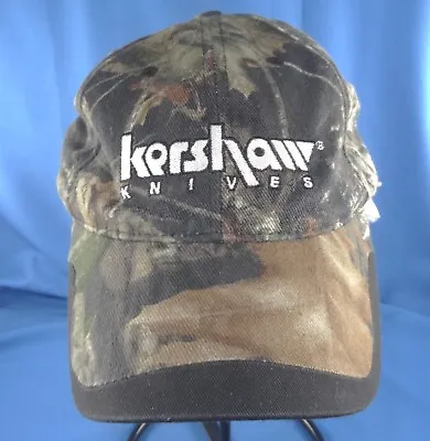 Kershaw Knives Mossy Oak Break-Up Camo Camouflaged Lo-Profile Adjustable Hat • $7