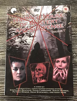 Hammer House Of Mystery And Suspense Dvd Volume 1 On 3 DVD’s • £26.99