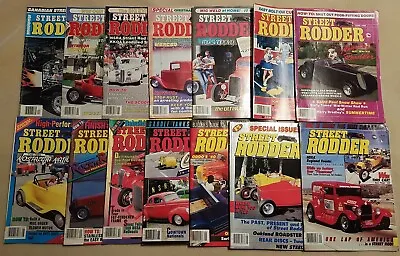 Street Rodder Magazine LOT Of 14 Various Months/Issues From 1977-1987 Vintage • $21.99