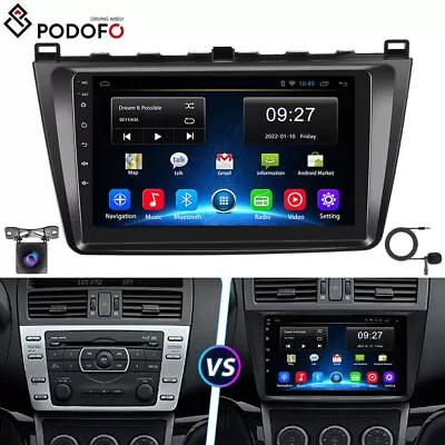 For 2007-2012 Mazda 6 Car Stereo Android 13 GPS Navi Radio WIFI Head Unit 1+32GB • $159.99