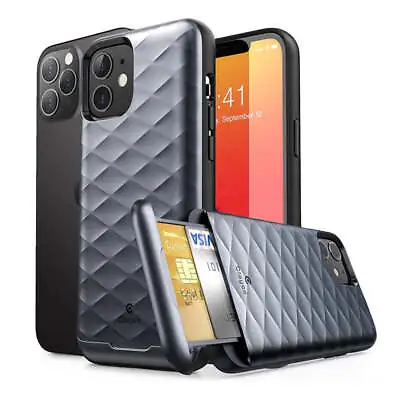$33.64 • Buy Clayco For IPhone 12/12 Pro Case 6.1  (2020) Argos Slim Card Holder Protective W
