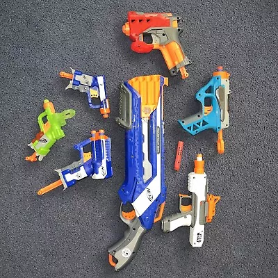 Nerf Pistol Lot: Roughcut Zombie Jolt Mega Bigshock Star Wars Limited Edition • $39