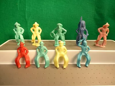 Vintage Bergen Toys Plastic Western Figures • $9.95