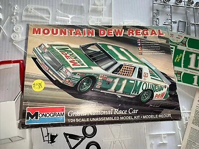 1/24 Mountain Dew Regal Grand National Race Car Model Monogram Junkyard Lot • $22