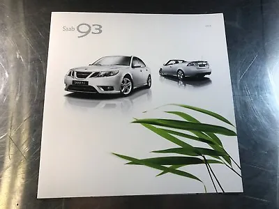 2010 Saab 9-3 Sport Sedan Convertible Combi Wagon 9-3x Dealer Sales Brochure • $7.50