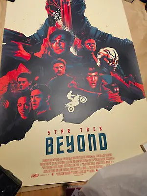 Matt Taylor Star Trek Beyond Screenprint Mondo Poster New • $212.18