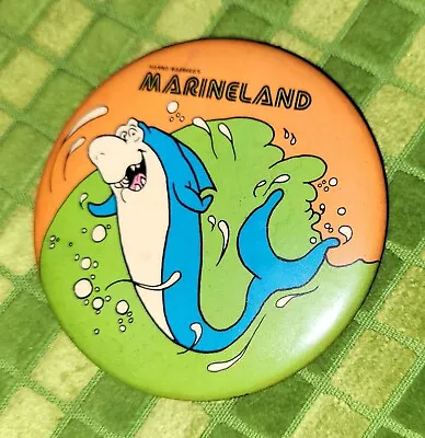 Marineland Of The Pacific 3  Button Hanna-Barbera Los Angeles California • $5