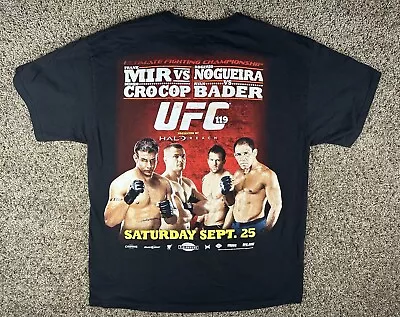 Vintage UFC 119 MMA Elite Y2K Shirt Size XL Mir Cro Cop Nogueira  • $27.99