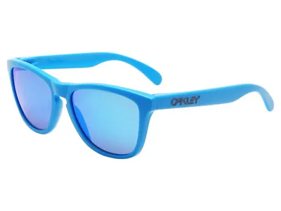 Oakley Frogskins Heaven & Earth Sunglasses OO9013-15 Matte Sky/Sapphire Iridium • $129.99