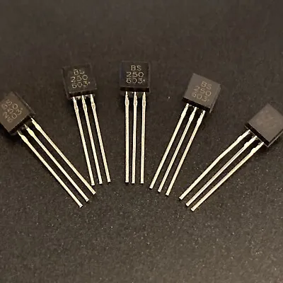 5Pcs BS250 P-Channel MosFET TO-92 Brand New Hard To Find USA Ship • $32.99