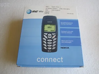 Vintage Nokia 1260 Phone W/Charger Battery & Packaging - For Collectors • $19.99