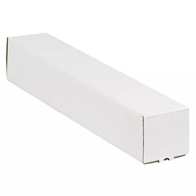  Recycled Corrugated Cardboard Square Mailing Tubes 18  L X 3  W X 3  H  • $55.24