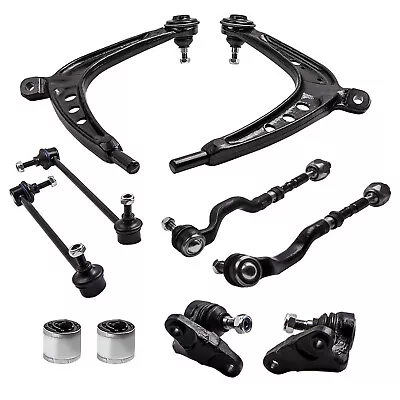 10pcs Suspension Control Arms Ball Joint Tie Rods Kit For BMW E46 325xi 330xi • $131.75