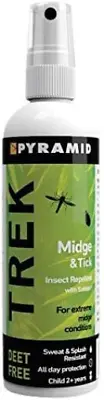 £12.98 • Buy Pyramid Trek Midge & Tick No DEET Midge/Tick/Mosquito Repellent DEET FREE Spray
