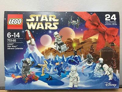 Lego 75146 Star Wars Advent Calendar 2016 With Exclusive Snow Chewbacca • $89.99