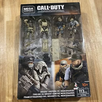 MEGA Bloks Construx - Call Of Duty - Desert Snipers Vs Mercenaries • $33.72