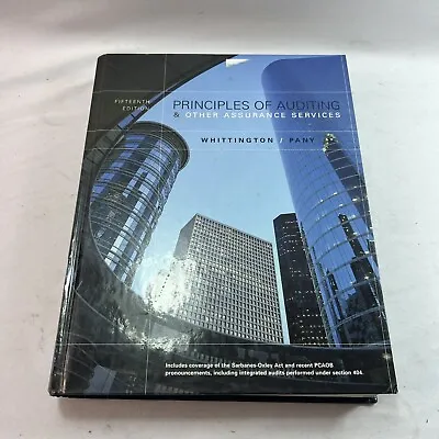 $65 • Buy Principles Of Auditing And Other Assurance Services 15th Edition