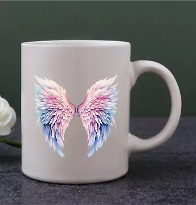 £4.99 • Buy X9 Beautiful Angel Wings -Vinyl Decal Sticker -Mugs/Gifts/Wall- 00800