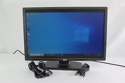 Dell UltraSharp U2412M 24  1920x1200 LED IPS Widescreen Monitor DVI DP VGA USB  • $34.95