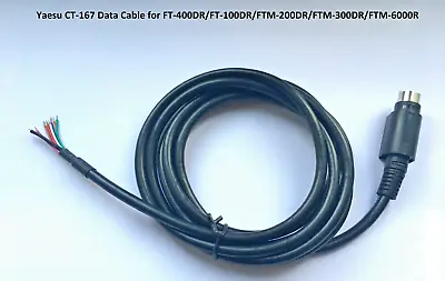 Yaesu CT-167 SCU-28 Cable For FT-400DR FT-100DR FTM-200DR FTM-300DR Yaesu FTDX10 • £21.99