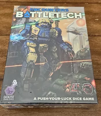 BATTLETECH ENCOUNTERS Push-your-luck Dice Game Mechwarrior FASA CATALYST NEW KS • $39.99