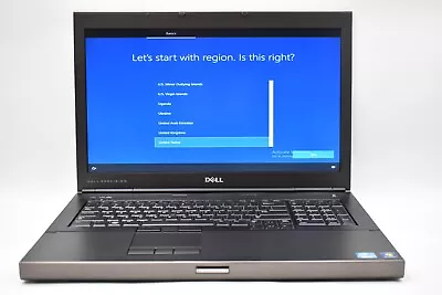 Dell Precision M6600 Laptop I7-2640M 2.80GHz 16GB 128GB SSD FirePro M8900 *READ • $129.95