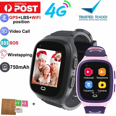 $62.90 • Buy 2022 4G Kids Smart Watch GPS Tracker WIFI SOS Camera Video Call Smartwatch Gifts