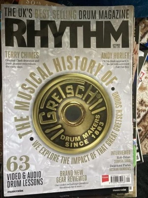 £0.99 • Buy Rhythm Magazine September 2013 Terry Chimes, Andy Hurley  No Cd