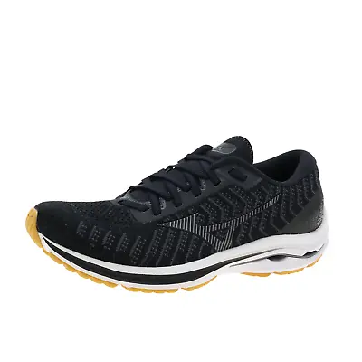 Mizuno Women's Wave Rider 24 Black Running Sneakers N8012 Size 10.5 • $120.32