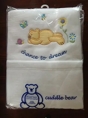 £8.99 • Buy New Cuddle Bear  Super Soft  Fleece  Chance To Dream  Cot Blanket, 150 X 120cm, 