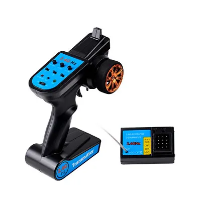3CH 2.4GHz Transmitter Remote Control With Receiver For RC Model Car • $21.74