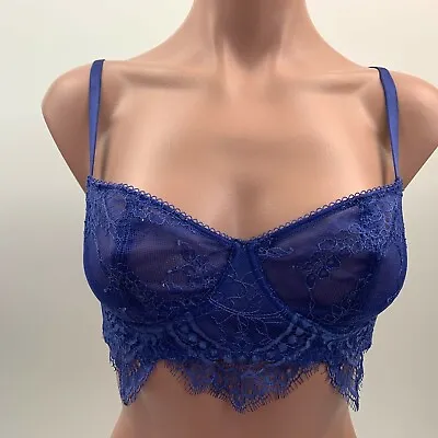 Victoria's Secret Dream Angels Push Up Without Padding Bra - N Blue - 34D -NWT • $22.99