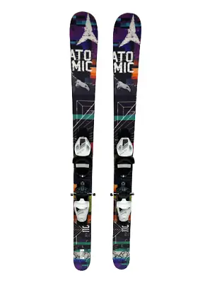 $189.99 • Buy Atomic Punx 11 JR Skis + Tyrolia SLR 4.5 Bindings 110 Cm NWOT Twin Tip Unisex