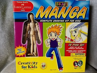 Japanese Manga Complete Drawing Kit W/ Step-by-Step Project Book & Mannikin B12 • $17.99