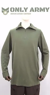 £9.99 • Buy French Army Norgie Top Thermal Half Zip Norwegian Top Cold Weather Shirt Norgi