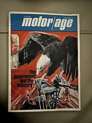 Motor Age Magazine November 1971 • $19.99