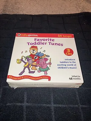 Baby Genius : Favorite Childrens Song CD ~Sealed~ Rhino Entertainment 60 Songs • $10.50