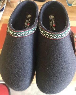 £55 • Buy Haflinger Slippers Clogs Wool Slippers - UK6 EU40 NEW In Box RRP £160
