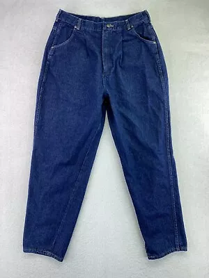 Vintage Rustler USA Made Womens Size 18 (32x29) High Waisted Tapered Leg Jeans  • $24.95